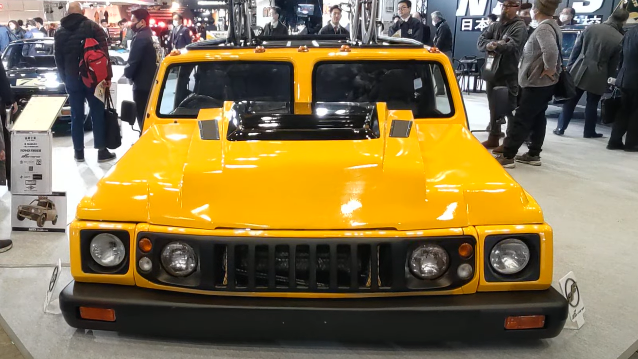 Someone Has Turned Two Suzuki Jimnys Into A Slammed Hummer